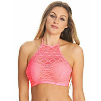 Freya Sundance High Neck Crop Bikini Top