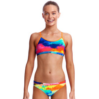 Funkita Girls Cumulus Racerback Two Piece Swim Set