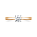 Click to view product details and reviews for Adore Brilliant Cut Diamond Rose Ring 050cts.