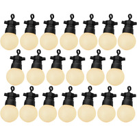 LED String Light Set with Timer and On/Off Switch 24V - 12m