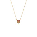 Click to view product details and reviews for Gucci Lmdm 18ct Yellow Gold Feline Head Necklace.