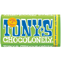 Tony's Chocolonely 51% Dark Almond Chocolate 180g