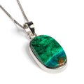 Click to view product details and reviews for Azurite Malachite Necklace Natural Designer Gemstone 16 42cm.