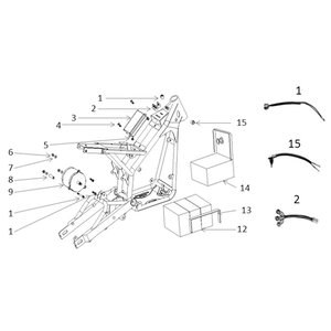 Funbikes Mxr1100 Electric Dirt Bike 36v Lithium Control Box