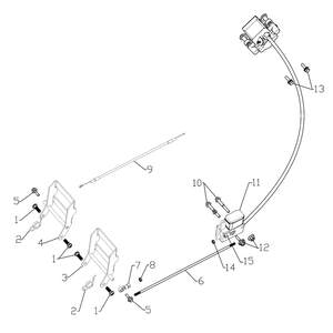Funbikes Funkart Pro 98cc Petrol Go Kart Throttle Cable
