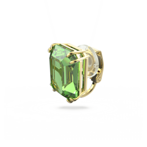 Swarovski Millenia Clip Earring Single Green Gold Tone Plated 5598358