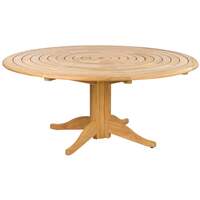 Alexander Rose Bengal Roble Round Pedestal Table (1.75m)