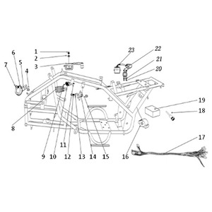 Funbikes Xtrax 125cc Quad Bike Fuel Tap Spring Washer