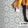 Zagora Tile Stencil - 8" (203mm) / 2 pack (2 stencils)
