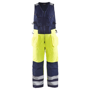 Blaklader 8504 High Vis Winter Sleeveless Overalls