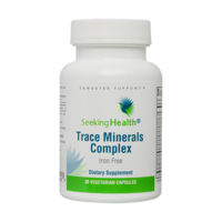 Trace Minerals Complex &pipe; Iron Free &pipe;  30 Capsules &pipe; Seeking Health