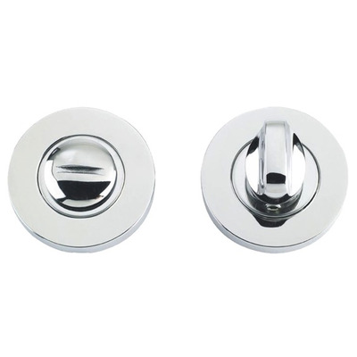 Zoo Hardware ZCS Architectural Bathroom Turn & Release, Polished Stainless Steel - ZCS004PS POLISHED STAINLESS STEEL