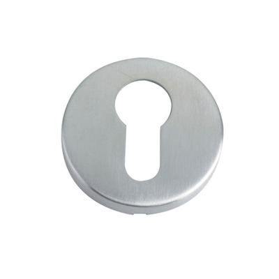 Zoo Hardware ZCS2 Contract Euro Profile Escutcheon, Satin Stainless Steel - ZCS2001SS SATIN STAINLESS STEEL