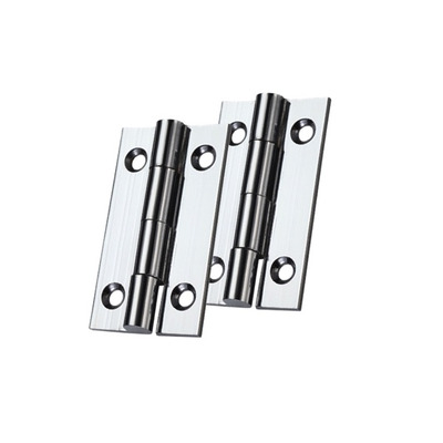 Zoo Hardware Top Drawer Fittings Cabinet Hinges (Various Sizes), Polished Chrome - TDF100CP POLISHED CHROME - 75mm x 41mm x 2mm