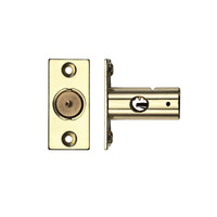 Zoo Hardware Rack Bolt (37mm OR 61mm), Electro Brass - ZRB01EB ELECTRO BRASS - 61mm
