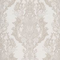 Seville Damask Textured Vinyl Wallpaper Gold Limetree LT7707