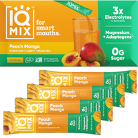 IQMIX Peach Mango &pipe; 20 x Electrolyte Hydration Sachets