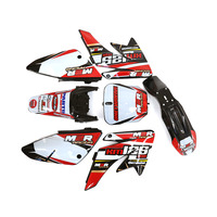 CRF70 Red KM125MX Plastics