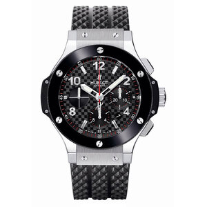 Hublot Big Bang Ceramic Steel Chronograph Watch 44mm 301sb131rx