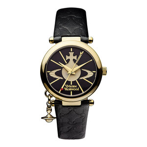 Vivienne Westwood Black Orb Ii Watch Vv006bkgd