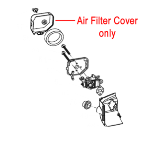 Gardencare Hedge Trimmer Air Filter Cover Gcgjb25d010800 1