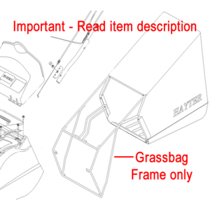 Hayter Harrier Grassbag Frame 111 1497 03