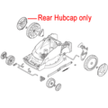 Click to view product details and reviews for Mountfield Princess 34 Rear Hubcap 322110729 0.