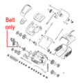 Click to view product details and reviews for Mountfield Msr38 Scarifier Drive Belt 118802681 0.