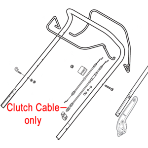 Mountfield Clutch Drive Cable 381030104 0