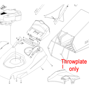 Hayter Harrier 56 Throwplate 560011 03