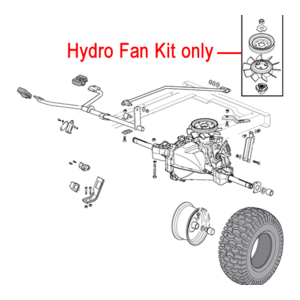 Mountfield Mp84 Hydro Fan Kit 1139 2201 01
