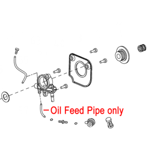 Mitox Chainsaw Oil Feed Pipe 68mm Miyd38 30000 2