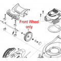 Click to view product details and reviews for Al Ko Lawnmower Front Wheel 441257.