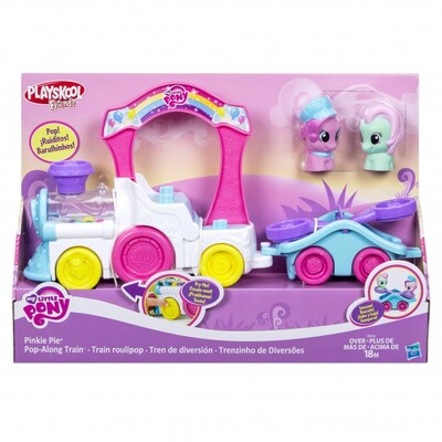 My Little Pony B9032 Playskool Friends Pinkie Pie Pop-along Train