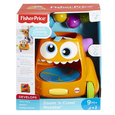 Fisher-price Zoom N Crawl Monster Activity Toy