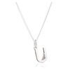 This Is Me 'U' Alphabet Necklace - Silver