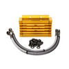 Click to view product details and reviews for Pit Bike Oil Cooler Kit Gold.