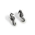 Click to view product details and reviews for Miniature Seahorse Stud Earrings In Silver Default Title.