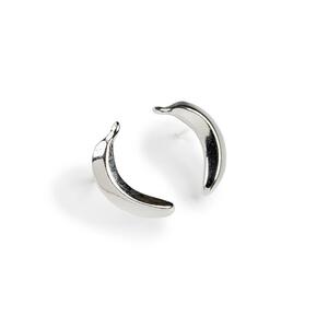 Banana Silver Stud Earrings Default Title