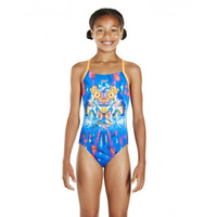 Speedo Girls Dreamscape Fusion Crossback Swimsuit