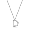 Click to view product details and reviews for Rox Bamboo Sterling Silver Letter D Pendant.