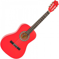 3/4 Size Classical Guitar Pack Red