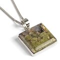 Click to view product details and reviews for Green Priday Moss Agate Necklace Natural Designer Gemstone 16 42cm.