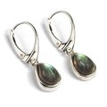 Click to view product details and reviews for Golden Flash Labradorite Drop Earrings Natural Designer Gemstones Default Title.