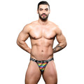 Andrew Christian Almost Naked Disco Pride Jock Thong