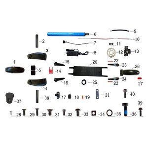 Gotrax Gxl H853 Electric Scooter Rear Mudguard Gotrax Gxl H853 Electric Scooter Rear Mudguard