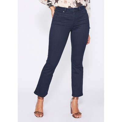 Claudine High Rise Ankle Flare Jeans - Denali