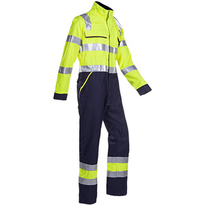 Sioen 026 Fareins High Vis Yellow Arc Overalls