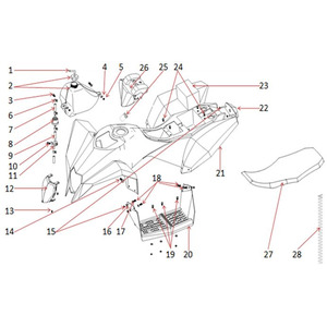 Funbikes T Max Quad Bike Fuel Line 1