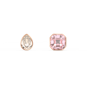 Swarovski Attract Soul Pierced Earrings Rose Gold Plated 5568011